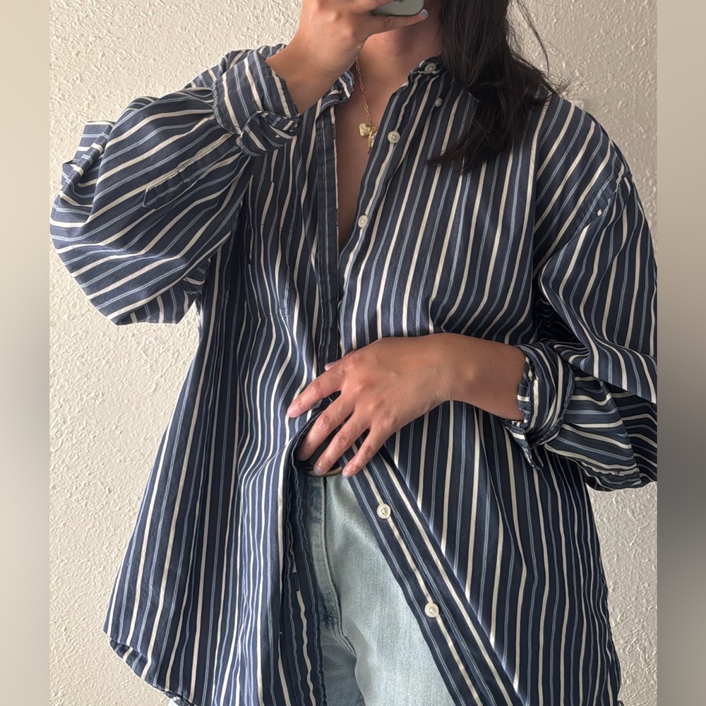Nautica striped button down